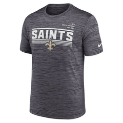 Yardline Velocity Performance T-Shirt - New Orleans Saints