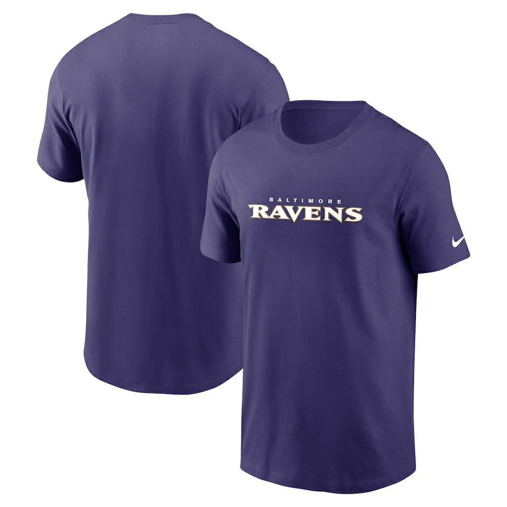 Team Wordmark Essential T-Shirt - Baltimore Ravens