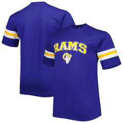 Big & Tall Arm Stripe T-Shirt - Los Angeles Rams