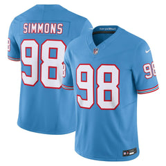 Jeffery Simmons Vapor F.U.S.E. Limited Jersey - Tennessee Titans