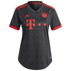 Leroy Sané Bayern Munich Women's 2022/23 Third Replica Player Jersey - Adidas Charcoal