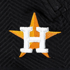 MLB Houston Astros Levelwear Women's Verse Asymmetrical Raglan Tri-Blend Quarter-Zip Jacket