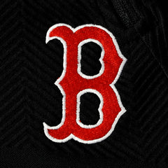 MLB Boston Red Sox Levelwear Women's Verse Asymmetrical Raglan Tri-Blend Quarter-Zip Jacket