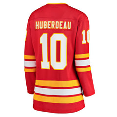 NHL Red Jonathan Huberdeau Calgary Flames Fanatics Women's Home Breakaway Player Jersey