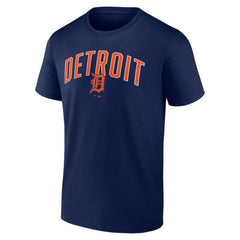 MLB Detroit Tigers Fanatics Arch T-Shirt & Shorts Combo Set