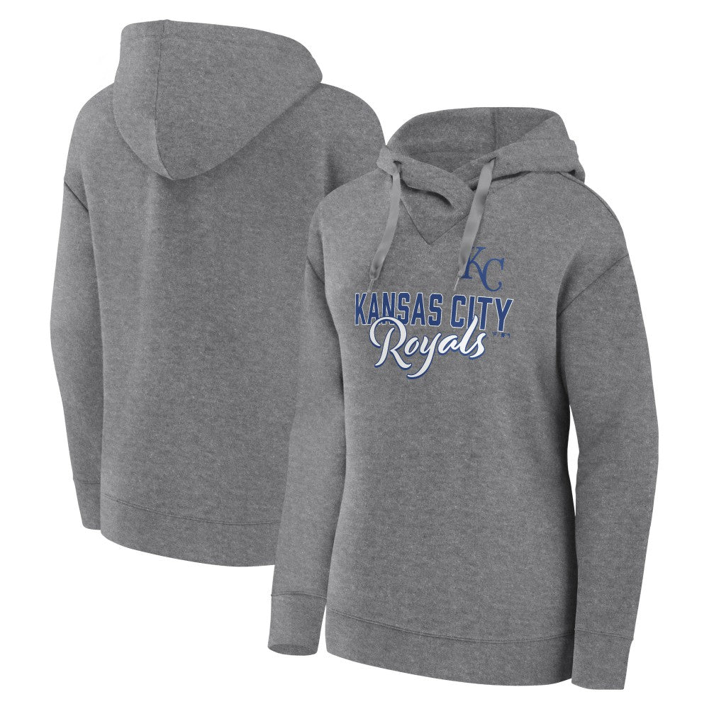 MLB Kansas City Royals Fanatics Women's Script Favorite Lightweight Pullover Hoodie