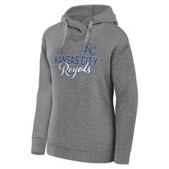 MLB Kansas City Royals Fanatics Women's Script Favorite Lightweight Pullover Hoodie
