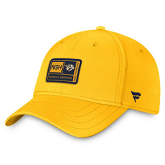 NHL This item will ship within 1 business day. Nashville Predators Fanatics Authentic Pro Training Camp Flex Hat – Gold