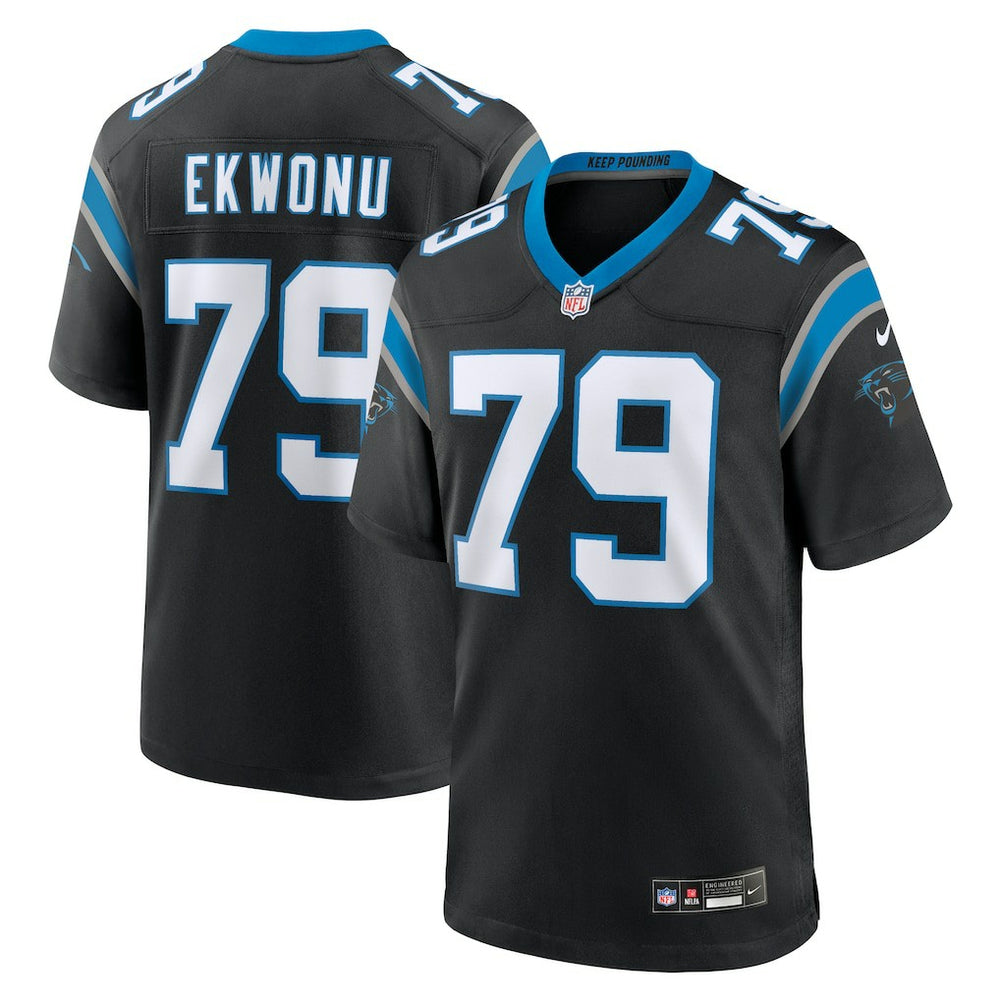 Ikem Ekwonu Game Jersey - Carolina Panthers
