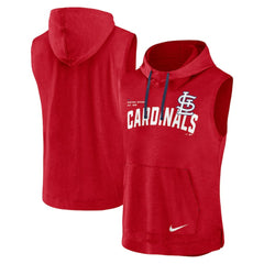 MLB St. Louis Cardinals Nike Athletic Sleeveless Hooded T-Shirt
