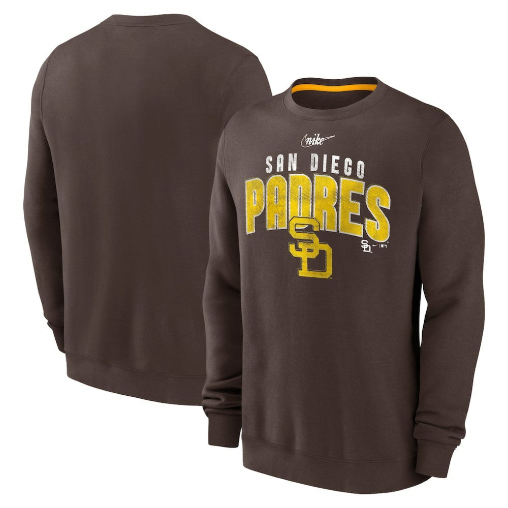 MLB San Diego Padres Nike Cooperstown Collection Team Shout Out Pullover Sweatshirt
