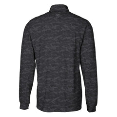 MLB Baltimore Orioles Cutter & Buck Traverse Camo Print Stretch Quarter-Zip Pullover Top