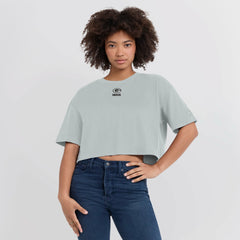 Women's Elements Super Soft Boxy Cropped T-Shirt - Green Bay Packers