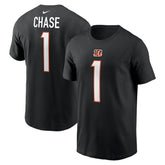 Ja'Marr Chase Player Name & Number T-Shirt - Cincinnati Bengals