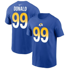 Aaron Donald Player Name & Number T-Shirt - Los Angeles Rams