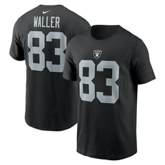 Darren Waller Player Name & Number T-Shirt - Las Vegas Raiders