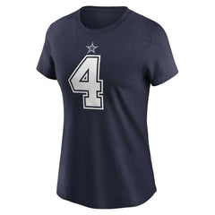 Dak Prescott Women's Player Name & Number T-Shirt - Dallas Cowboys