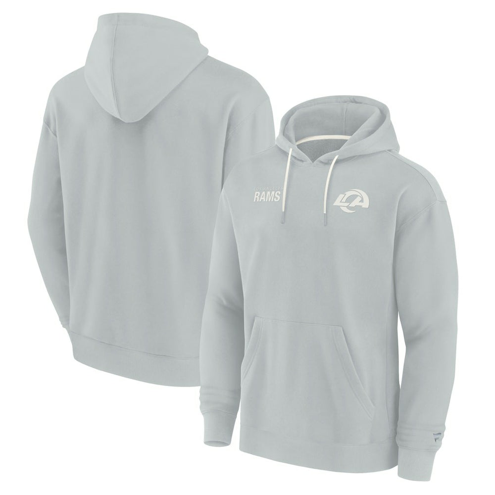 Unisex Elements Super Soft Fleece Pullover Hoodie - Los Angeles Rams