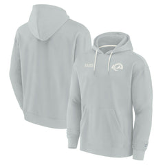 Unisex Elements Super Soft Fleece Pullover Hoodie - Los Angeles Rams