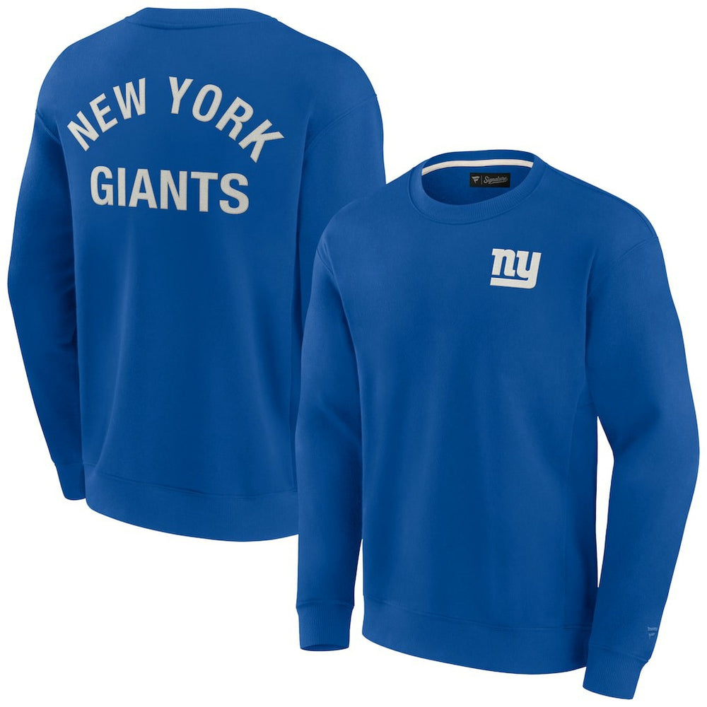 Unisex Elements Super Soft Pullover Sweatshirt - New York Giants
