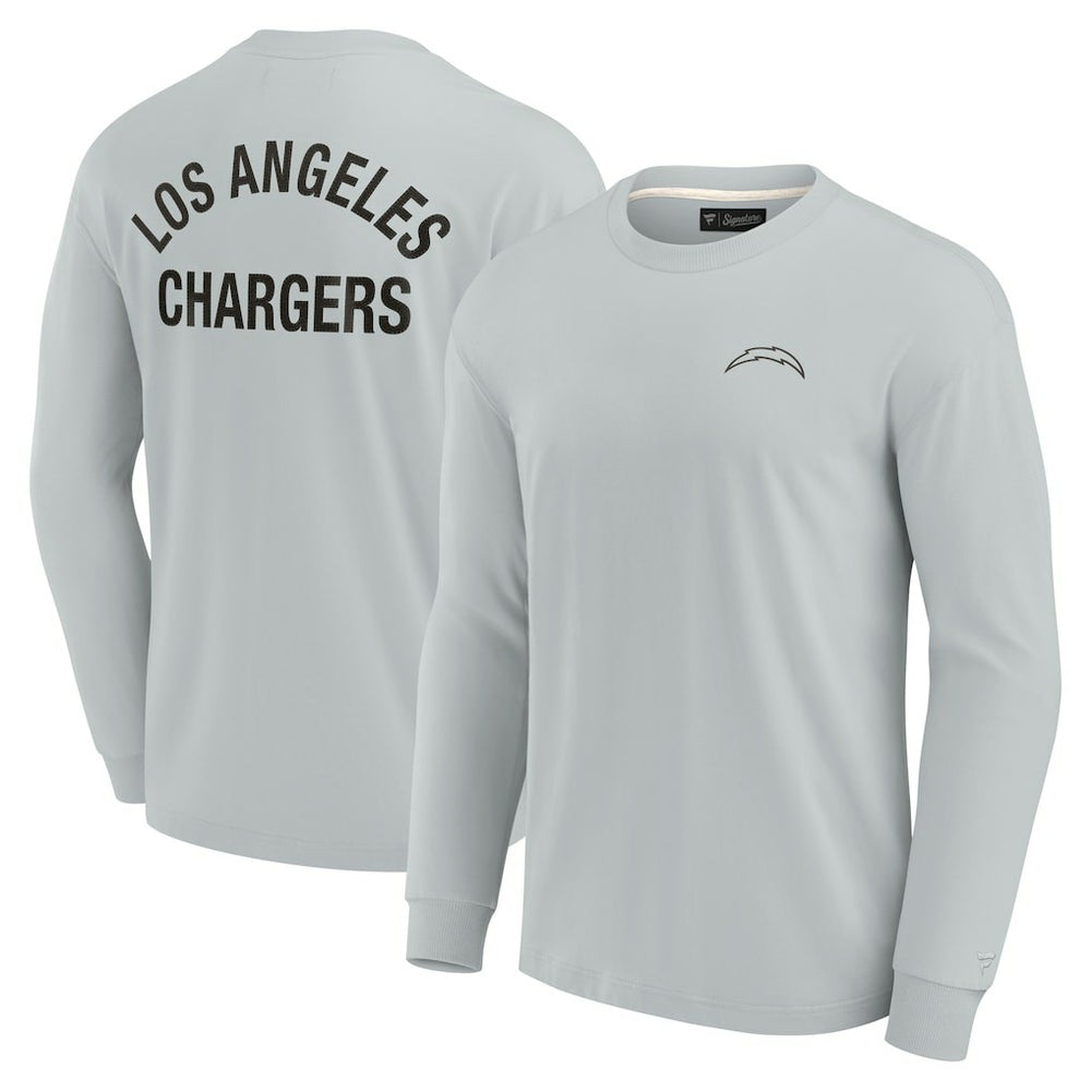 Unisex Elements Super Soft Long Sleeve T-Shirt - Los Angeles Chargers