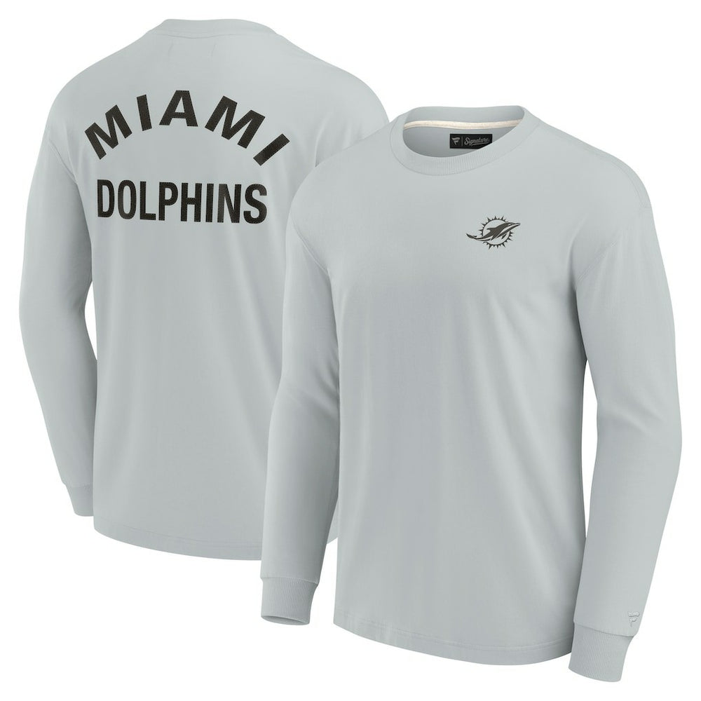 Unisex Elements Super Soft Long Sleeve T-Shirt - Miami Dolphins