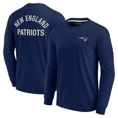 Unisex Elements Super Soft Long Sleeve T-Shirt - New England Patriots