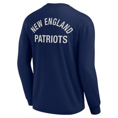 Unisex Elements Super Soft Long Sleeve T-Shirt - New England Patriots