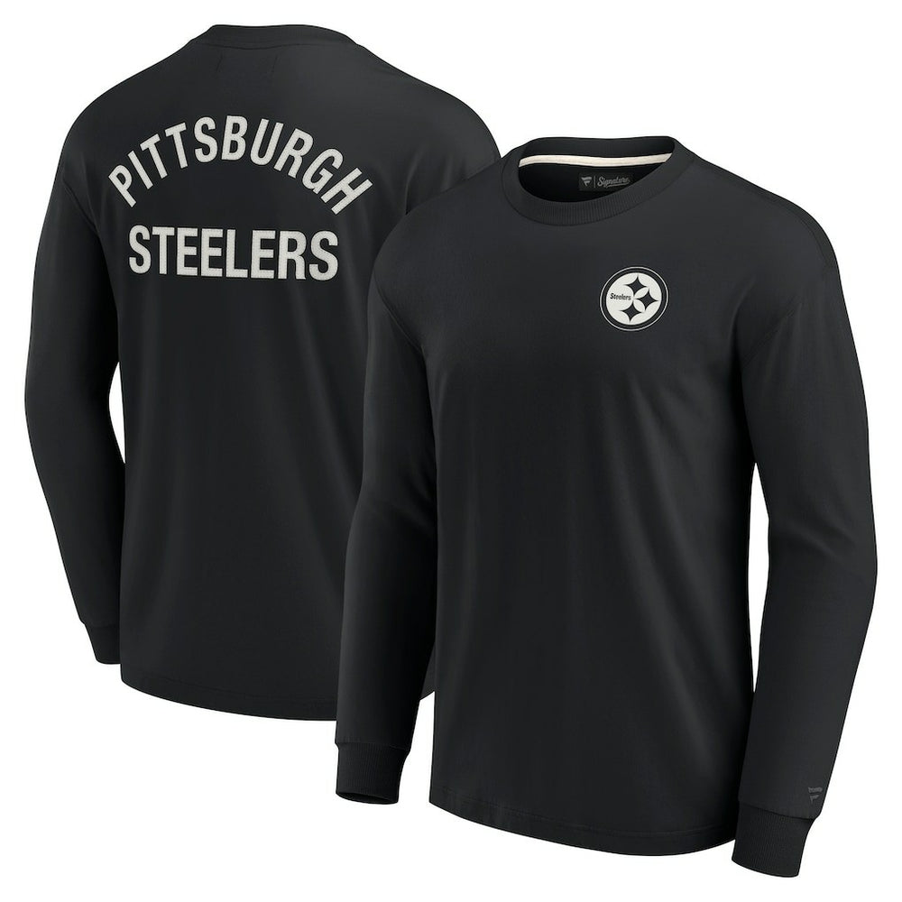 Unisex Elements Super Soft Long Sleeve T-Shirt - Pittsburgh Steelers