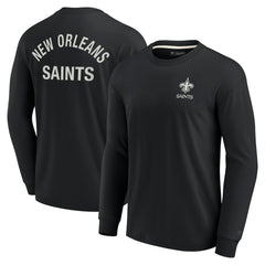 Unisex Elements Super Soft Long Sleeve T-Shirt - New Orleans Saints