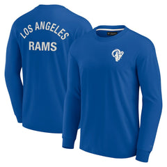 Unisex Elements Super Soft Long Sleeve T-Shirt - Los Angeles Rams