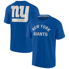 Unisex Elements Super Soft Short Sleeve T-Shirt - New York Giants