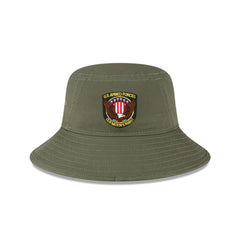 MLB Athletics New Era 2023 Armed Forces Day Bucket Hat