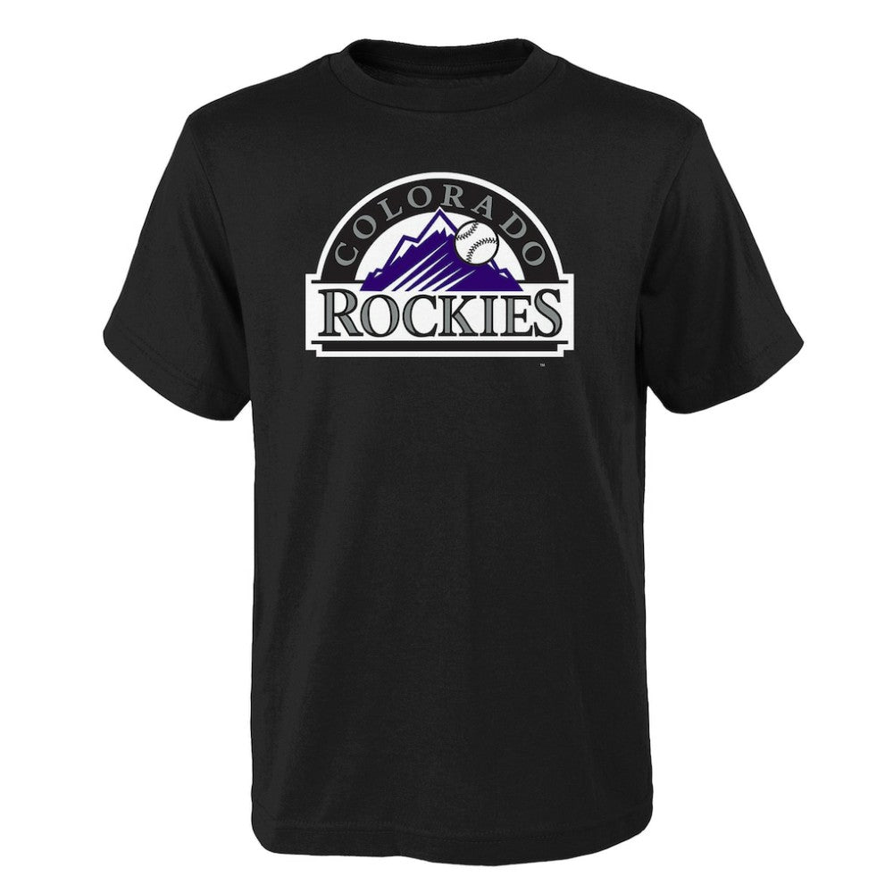 MLB Colorado Rockies Youth Logo Primary Team T-Shirt