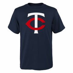 MLB Minnesota Twins Youth Logo Primary Team T-Shirt