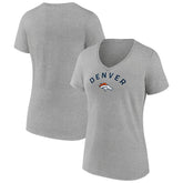 Women's Team Arc V-Neck T-Shirt - Denver Broncos