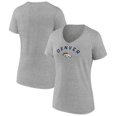 Women's Team Arc V-Neck T-Shirt - Denver Broncos