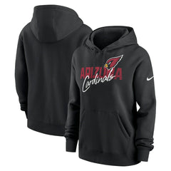Women's Wordmark Club Fleece Pullover Hoodie - Arizona Cardinals