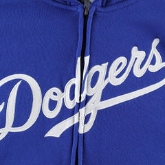 MLB Los Angeles Dodgers Youth Wordmark Full-Zip Fleece Hoodie