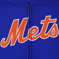 MLB New York Mets Youth Wordmark Full-Zip Fleece Hoodie