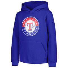 MLB Texas Rangers Youth Team Primary Logo Pullover Hoodie