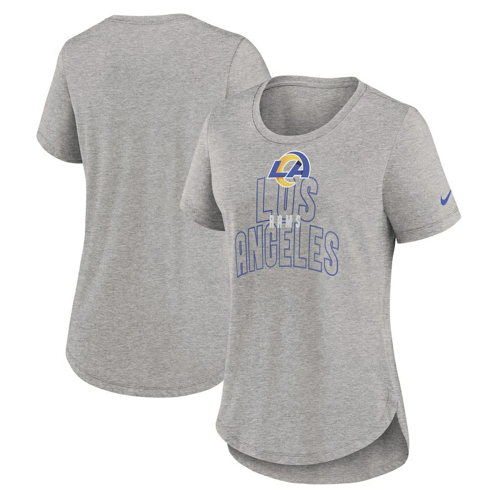 Women's Fashion Tri-Blend T-Shirt - Los Angeles Rams