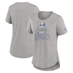 Women's Fashion Tri-Blend T-Shirt - Los Angeles Rams