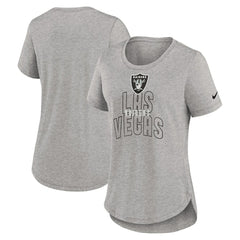Women's Fashion Tri-Blend T-Shirt - Las Vegas Raiders