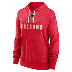 Women's Rewind Gym Vintage Lightweight Pullover Hoodie - Atlanta Falcons