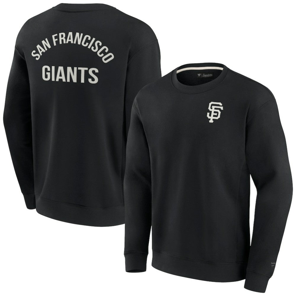 MLB San Francisco Giants Fanatics Unisex Super Soft Pullover Crew Sweatshirt