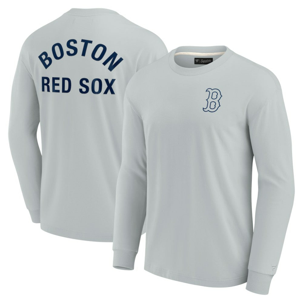 MLB Boston Red Sox Fanatics Unisex Elements Super Soft Long Sleeve T-Shirt