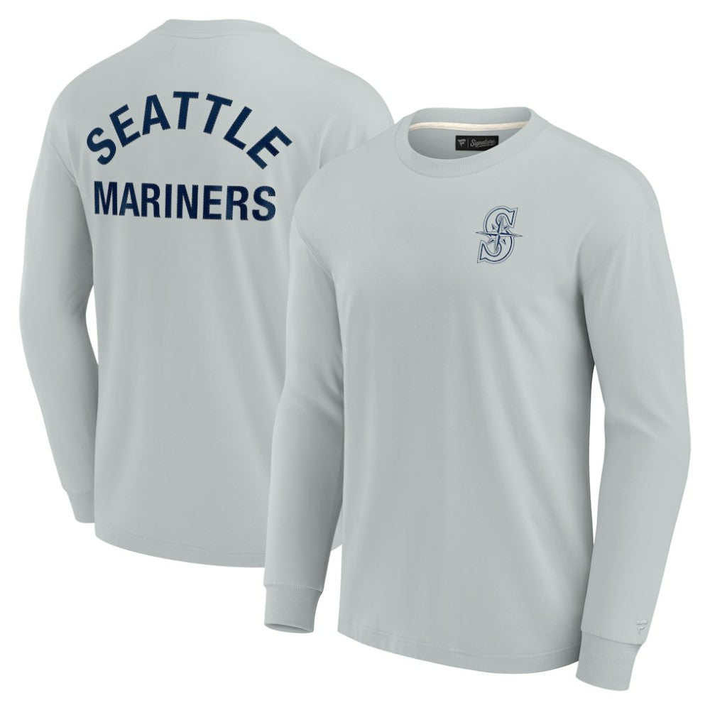 MLB Seattle Mariners Fanatics Unisex Elements Super Soft Long Sleeve T-Shirt