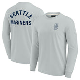 MLB Seattle Mariners Fanatics Unisex Elements Super Soft Long Sleeve T-Shirt