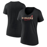 MLB Arizona Diamondbacks Women's Back In Business V-Neck T-Shirt